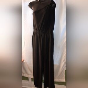 Kaileigh One Shoulder Black Dress